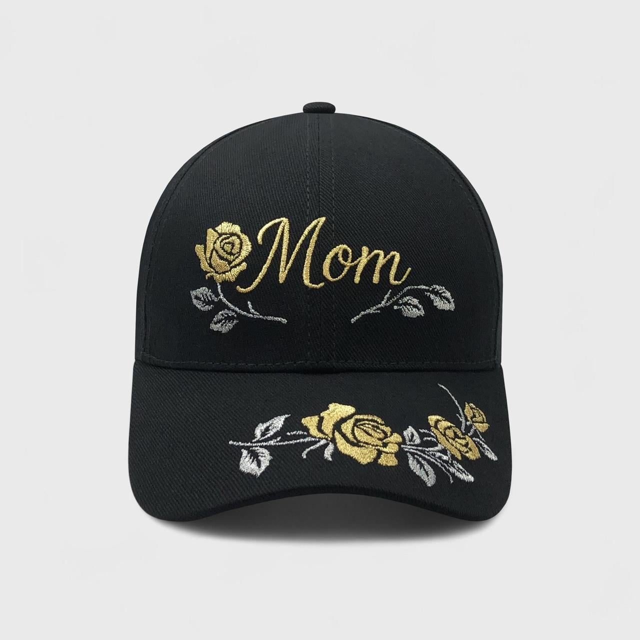 Бейсболка с вышивкой MOM S 54-56 см Черный (MO-992315S)