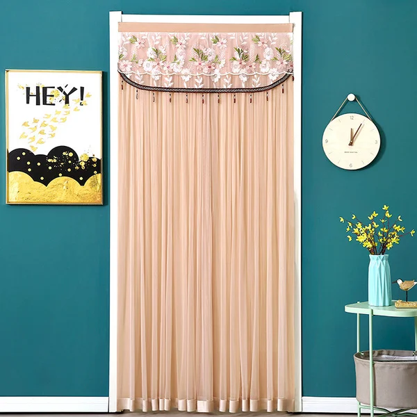 Штора Двухслойная антимоскитная C00883-1 обеспечивая эффективную защиту от насекомых Кофейный