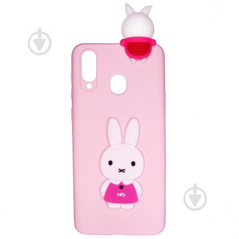 Чехол Cartoon Case 3D для Samsung Galaxy M20 Кролик (arbc6395) - фото 1