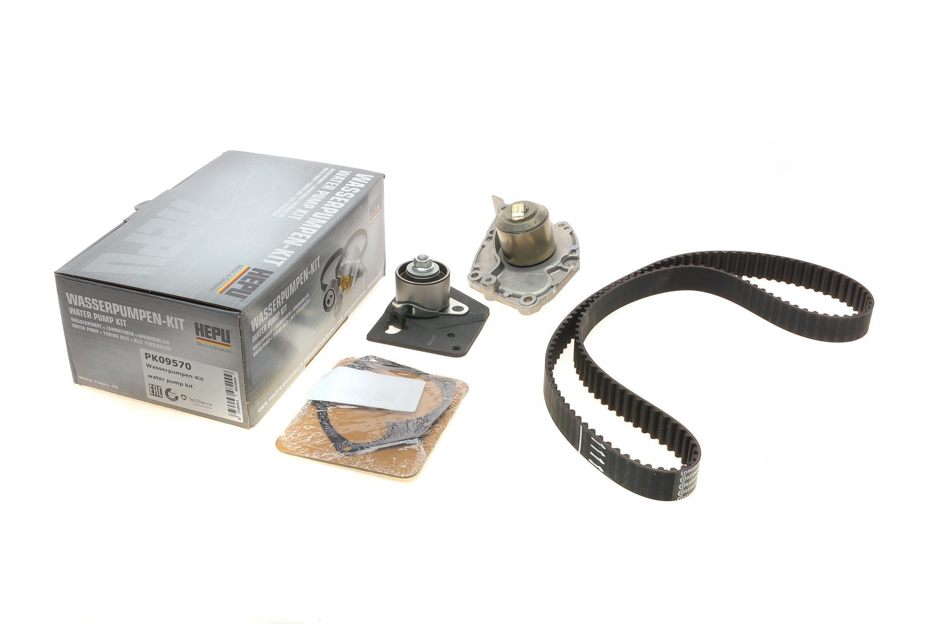 Комплект ГРМ с помпой Nissan Primera 1.9dCi 02-/Renault Scenic/Megane 1.9dCi 03-133x26 (PK09570 HEPU)