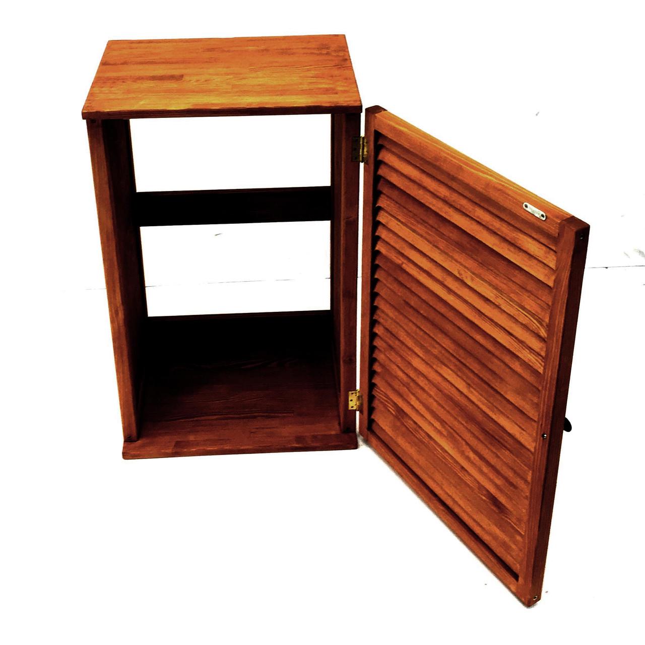 Шкаф настенный из дерева Ломе Охра (ШФН-000104) Шкаф настенный из дерева Ломе Охра (ШФН-000104)