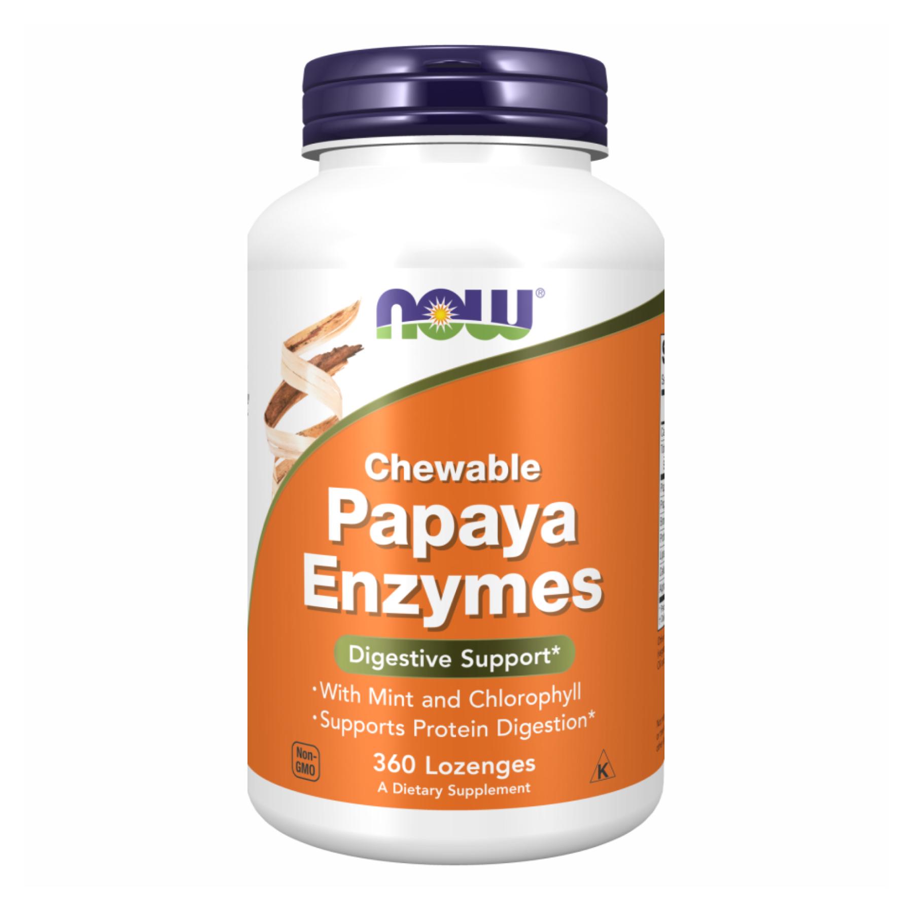Натуральная добавка Papaya Enzyme Chewable 360 tabs (2022-10-1350)