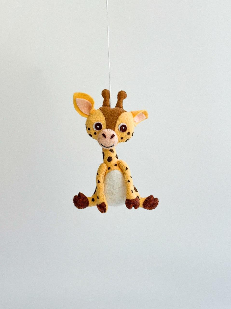 Мягкая игрушка фетровая жираф ручная работа (29472355) - фото 6 Мягкая игрушка фетровая жираф ручная работа (29472355) - фото 6