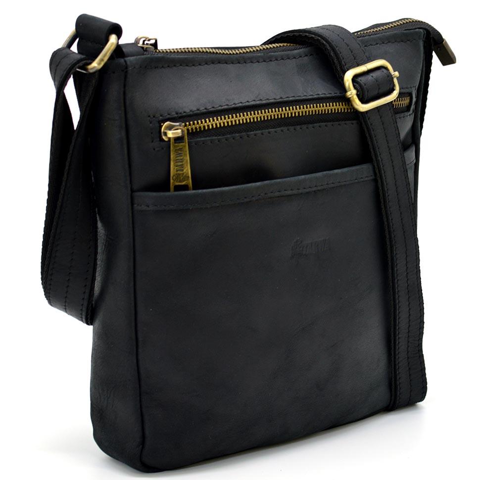 Сумка мужская через плечо TARWA RA-1300-3md кожаная (60150)