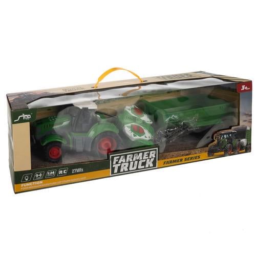 Игрушечная техника Kruzzel Трактор на дистанционном управлении с прицепом и функцией опрокидывания (22952821) - фото 6 Игрушечная техника Kruzzel Трактор на дистанционном управлении с прицепом и функцией опрокидывания (22952821) - фото 6