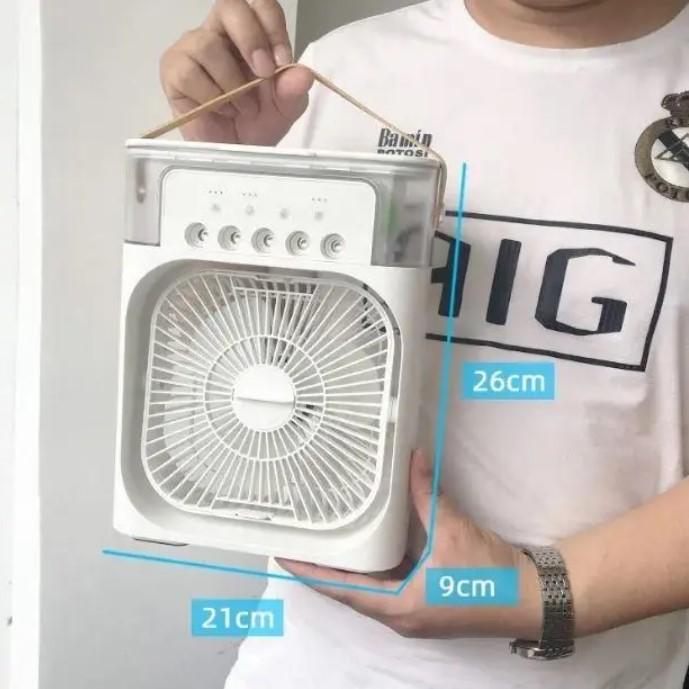 Вентилятор-кондиционер портативный 4в1 AIR COOLER FAN с резервуаром для воды и подсветкой (a256c3ef) - фото 3