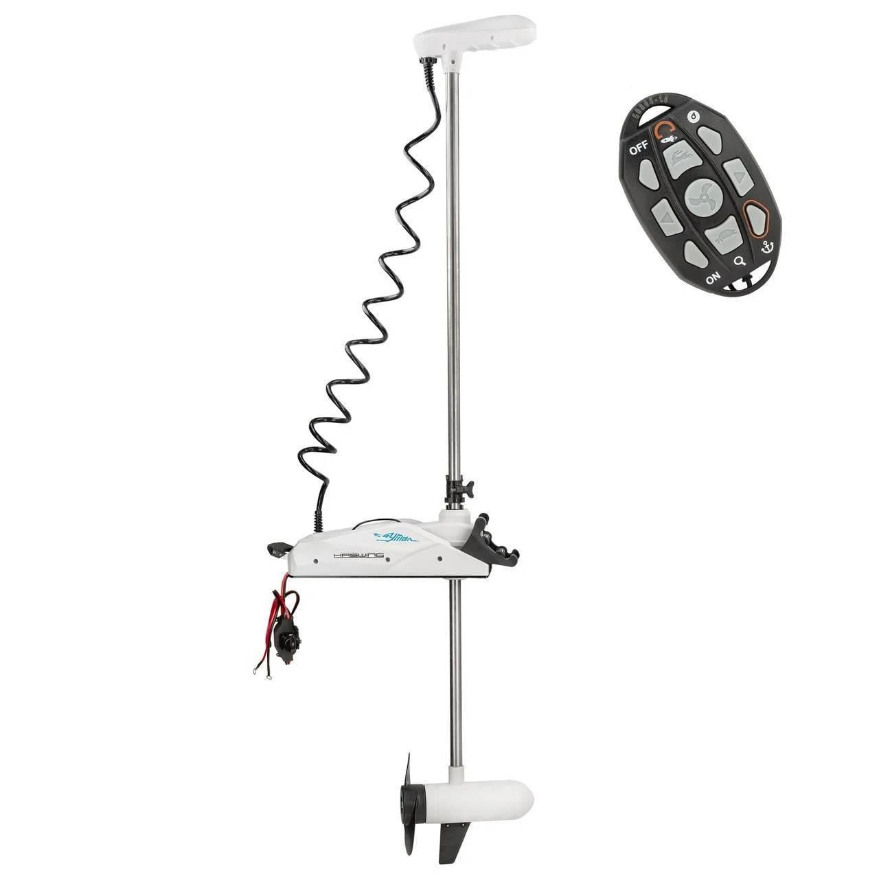Електромотор Haswing Cayman B 80Lbs 24V GPS Білий (2812470486)