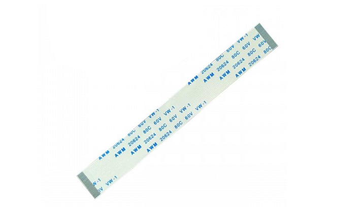 Шлейф плоский 24pin прямой шаг 0,5 мм длина 15 см AWM 20624 80C 60V VW-1 гибкий кабель (2632864218)
