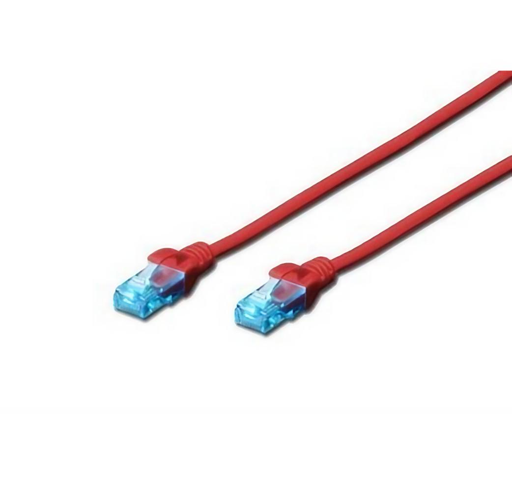Патч-корд Digitus Cat.5e U-UTP 1 м Червоний (614578)