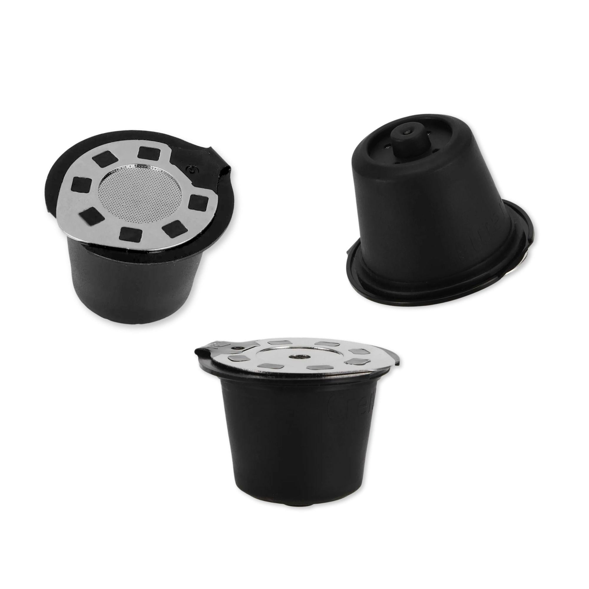 Капсулы для кофемашин многоразовые Nespresso 3 шт. Черный (5013)