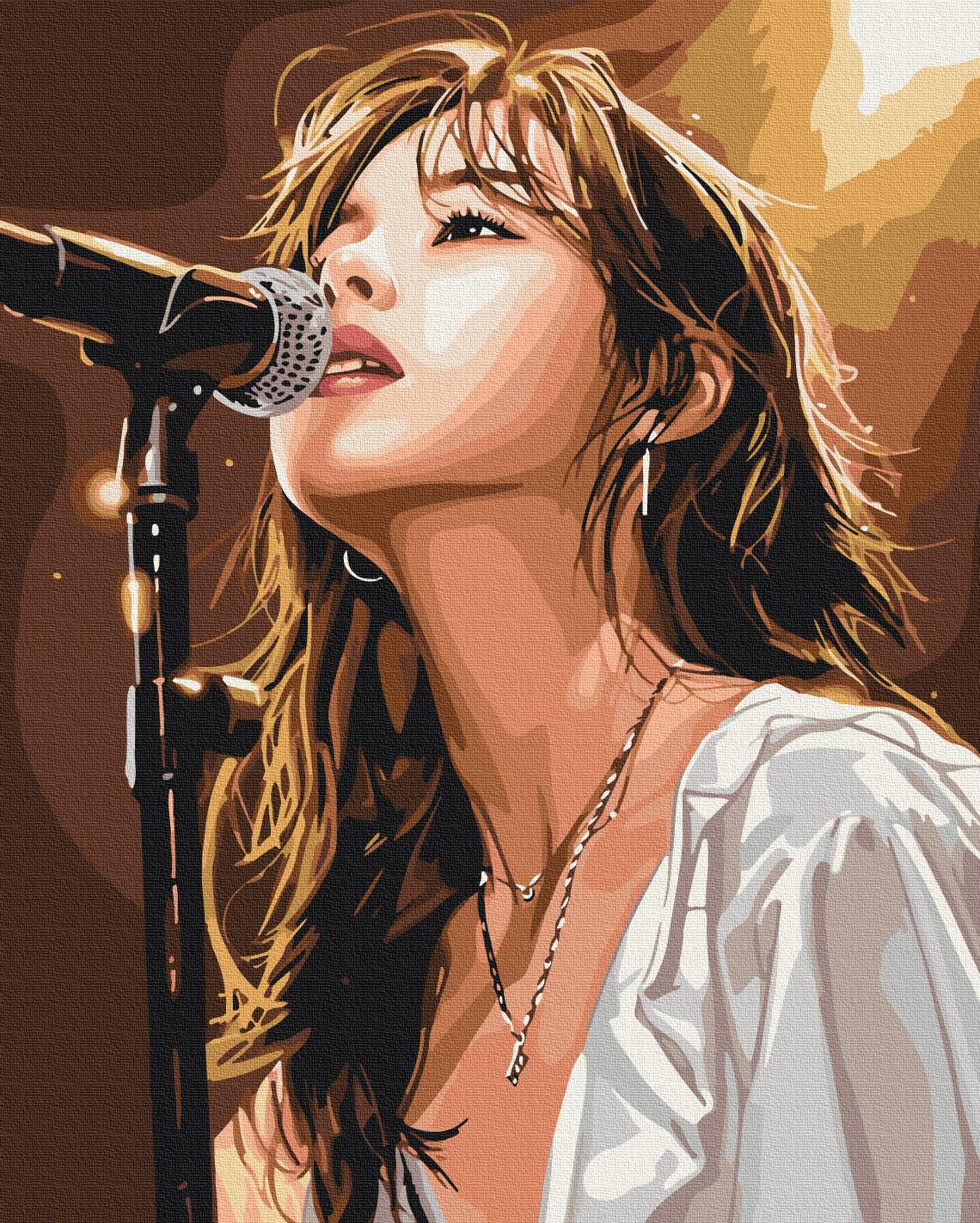 Картина по номерам Brushme K-pop певица 40x50 см (BS54047)