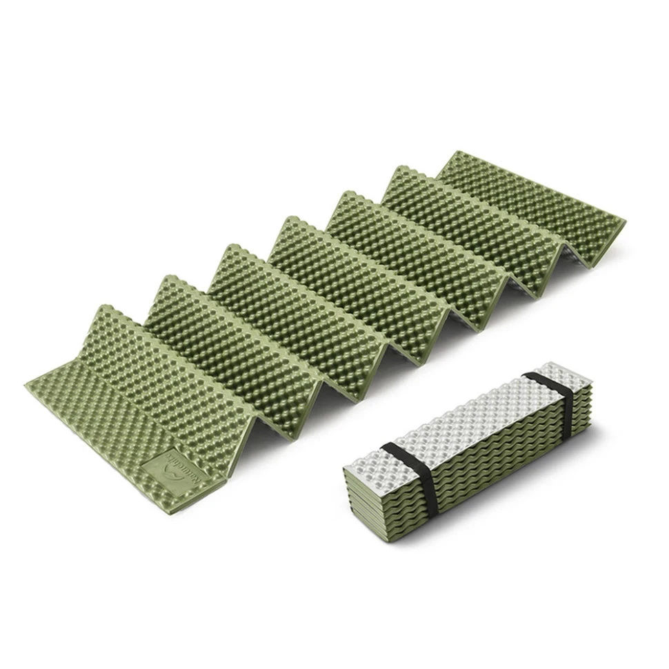 Каремат складаний IXPE Naturehike CNK2450WS044 алюмінієва плівка 195x60х1,8 см Оливковий (6927595788356)