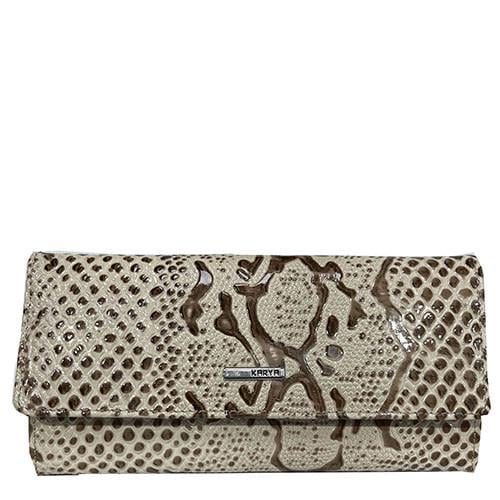 Кошелек женский из натуральной кожи Karya 1191-011 Бежевый (2084933717)