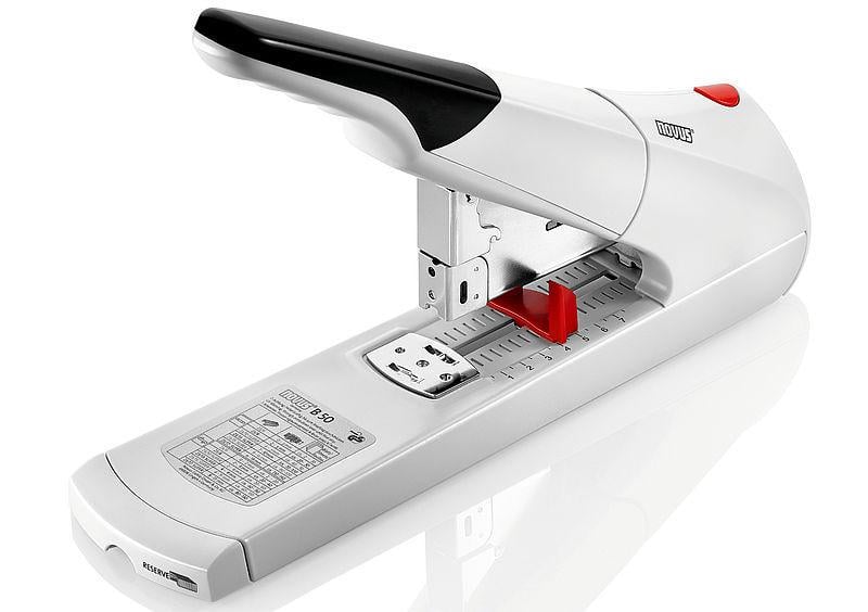 Степлер усиленный Novus B 50 на 140 листов Белый (1055681997)