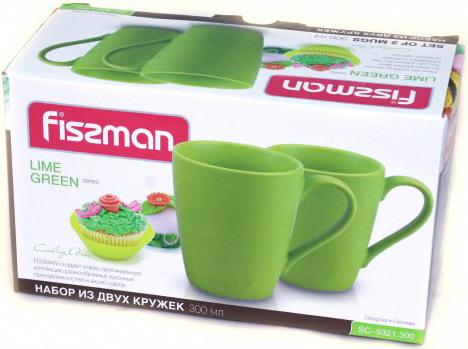Набор керамических кружков Fissman Sunshine 300 мл 2 шт. Лайм - фото 4 Набор керамических кружков Fissman Sunshine 300 мл 2 шт. Лайм - фото 4