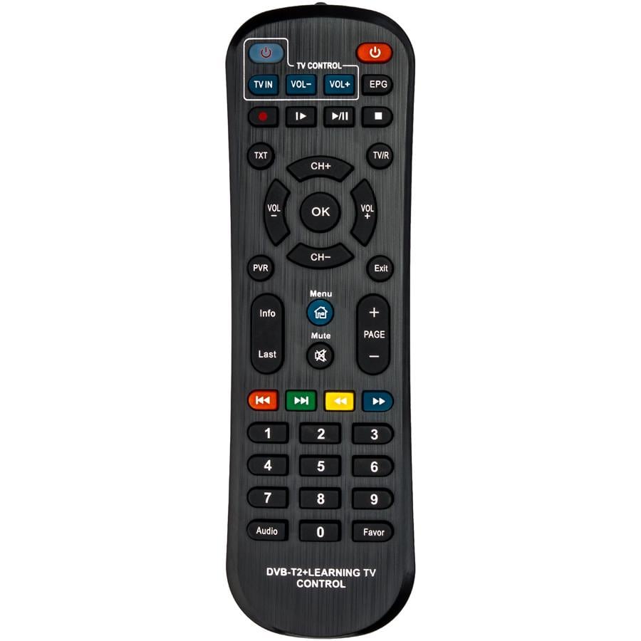 Пульт для DVB-T2 тюнера World Vision T62N с обучаемым блоком (4407)