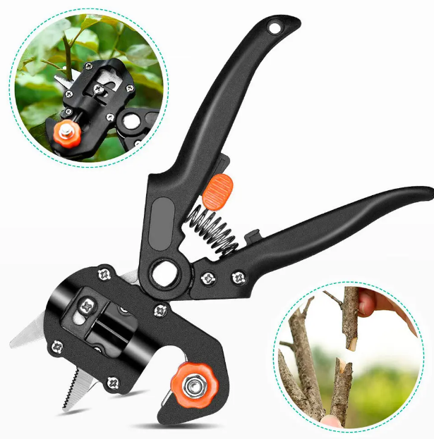 Секатор ручной садовый для прививок деревьев с 3 ножами Professional Grafting Tool - фото 4