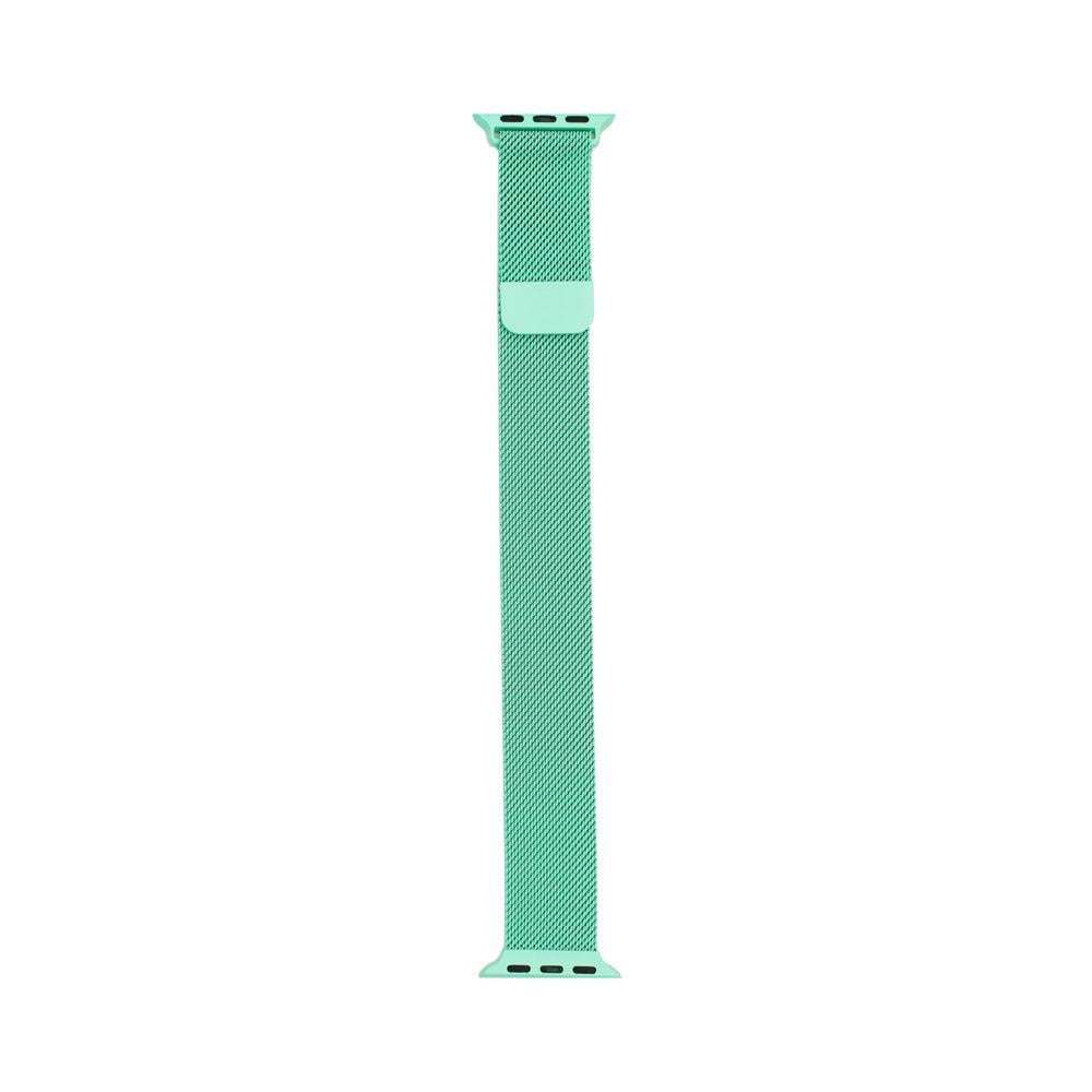 Ремінець для Apple Watch 42-44 mm Milanese Loop Green (29caa1-14669)