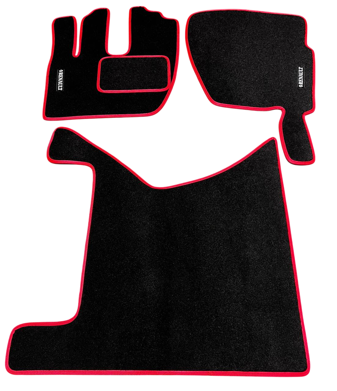 Килимки в салон ворсові для Renault Premium 2007+ преміум 5 шт. Чорний (27327033)