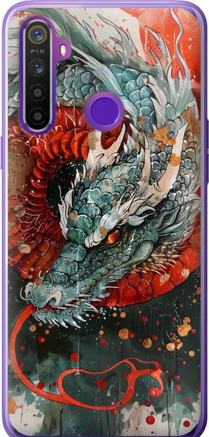 Чехол на Realme 6i Стихия огня (6101u-2059-42517)