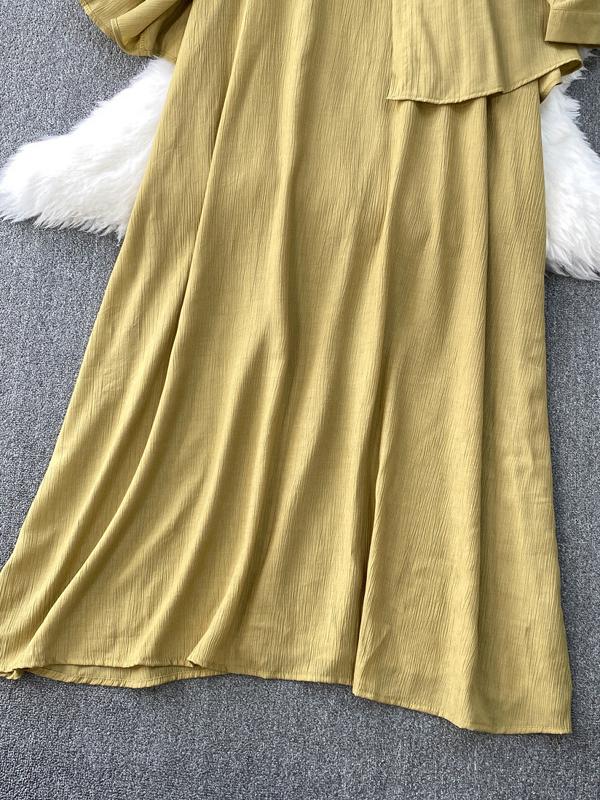 Костюм-двойка женский летнее платье и рубашка L (GF-15) - фото 8