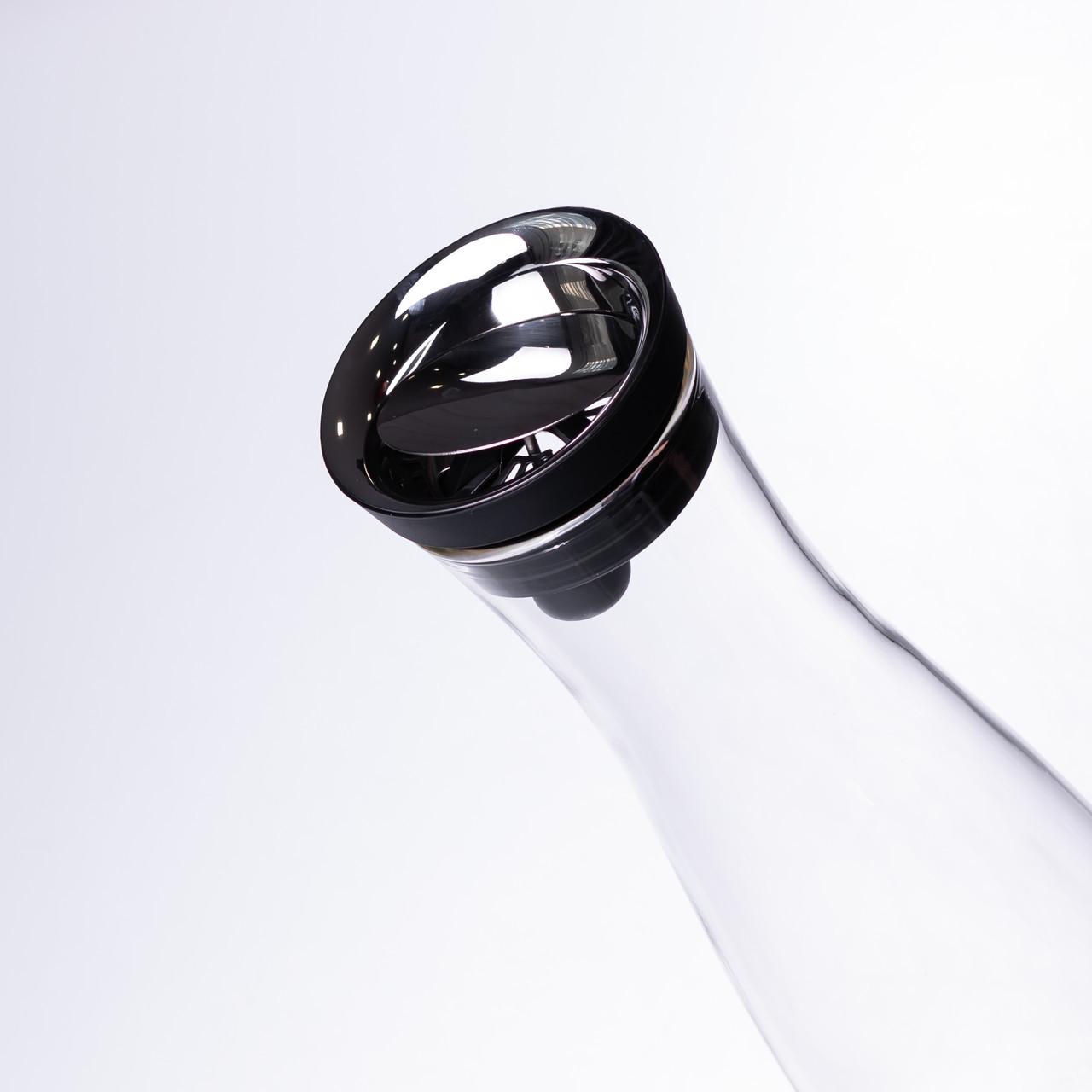 Графин стеклянный с крышкой для воды/сока/лимонада 1,5 л (HP-19-44) - фото 3 Графин стеклянный с крышкой для воды/сока/лимонада 1,5 л (HP-19-44) - фото 3