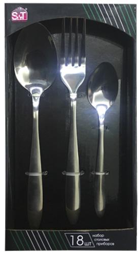 Набор столовых приборов Family 18 шт. на 6 персон (ST-30502-4) Набор столовых приборов Family 18 шт. на 6 персон (ST-30502-4)