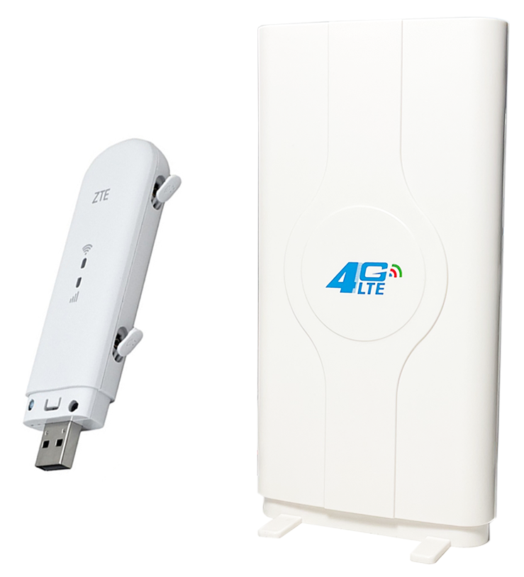 Роутер ZTE 4G-LTE/3G Wi-Fi MF79u и антенна 9db (23461350)