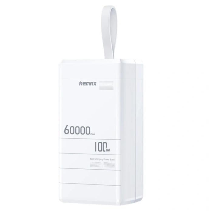 Повербанк для ноутбука та телефону Remax RPP-650 100W+22,5W Fast charging 60000 mAh Blue