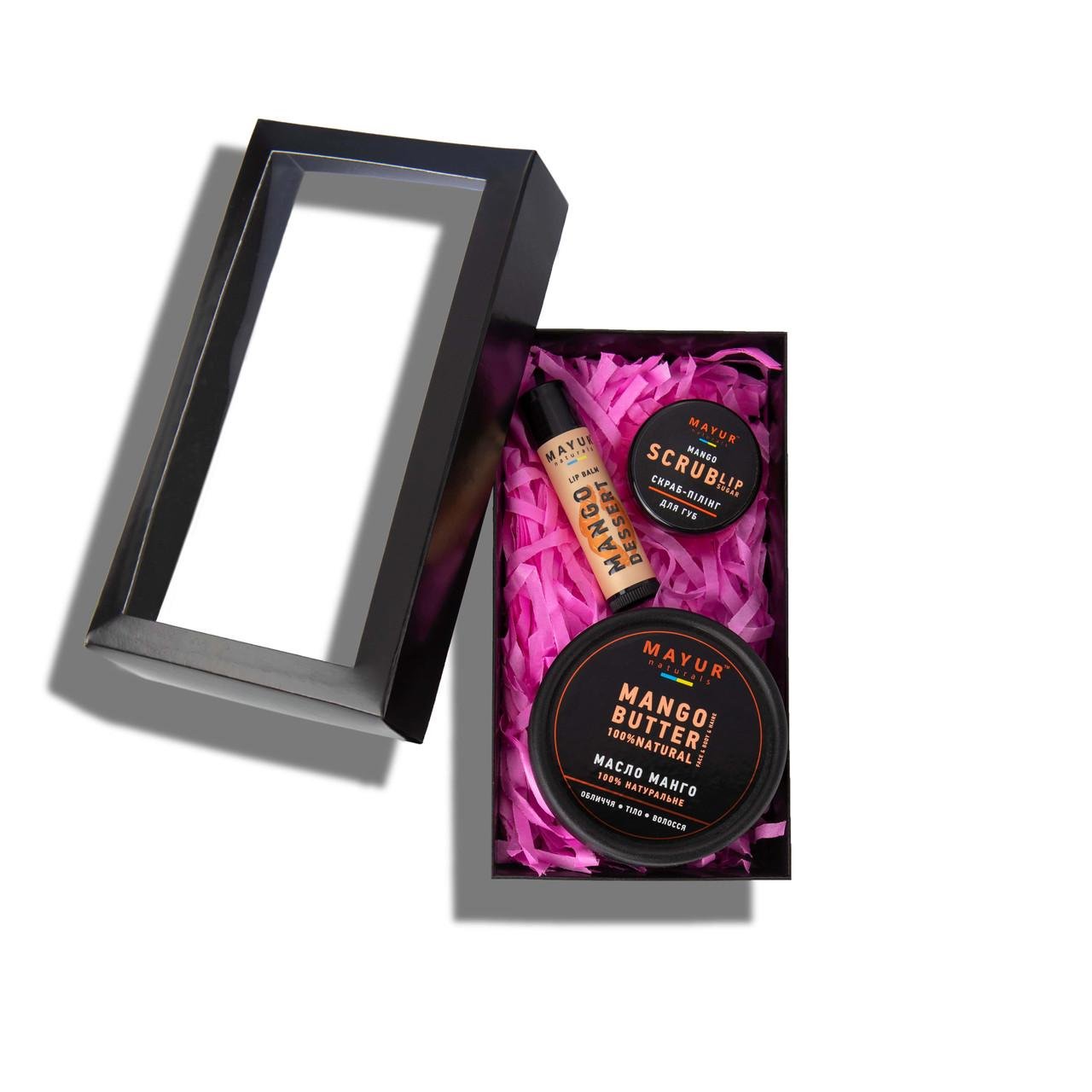 Догляд за обличчям та губами Манговий десерт Мayur 80