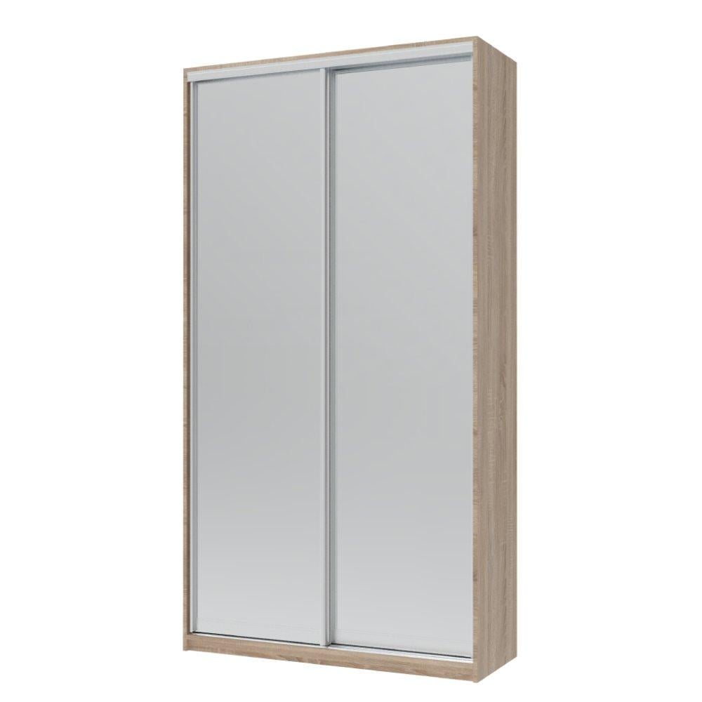 Шкаф-купе Doros Сити Лайт 2 Зеркала 150х60х225 см Дуб Cонома (DRS-011570)