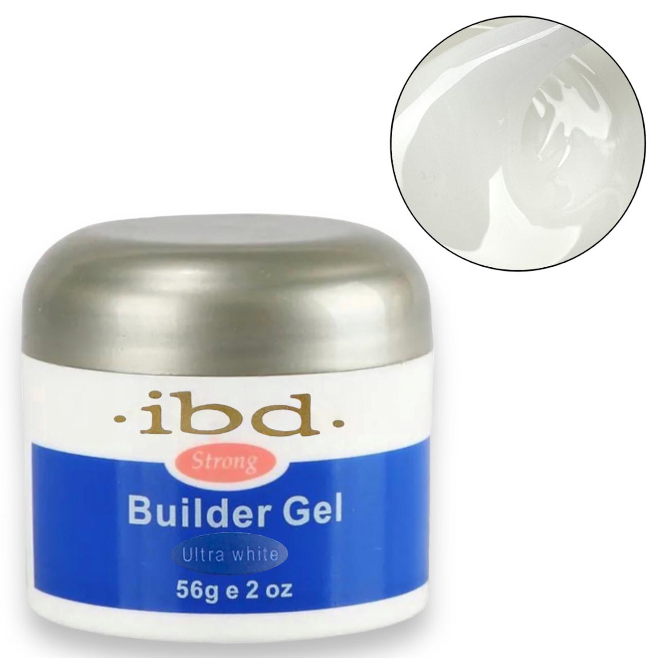 Гель IBD Builder конструирующий для наращивания и укрепления ногтей 56 мл Молочный