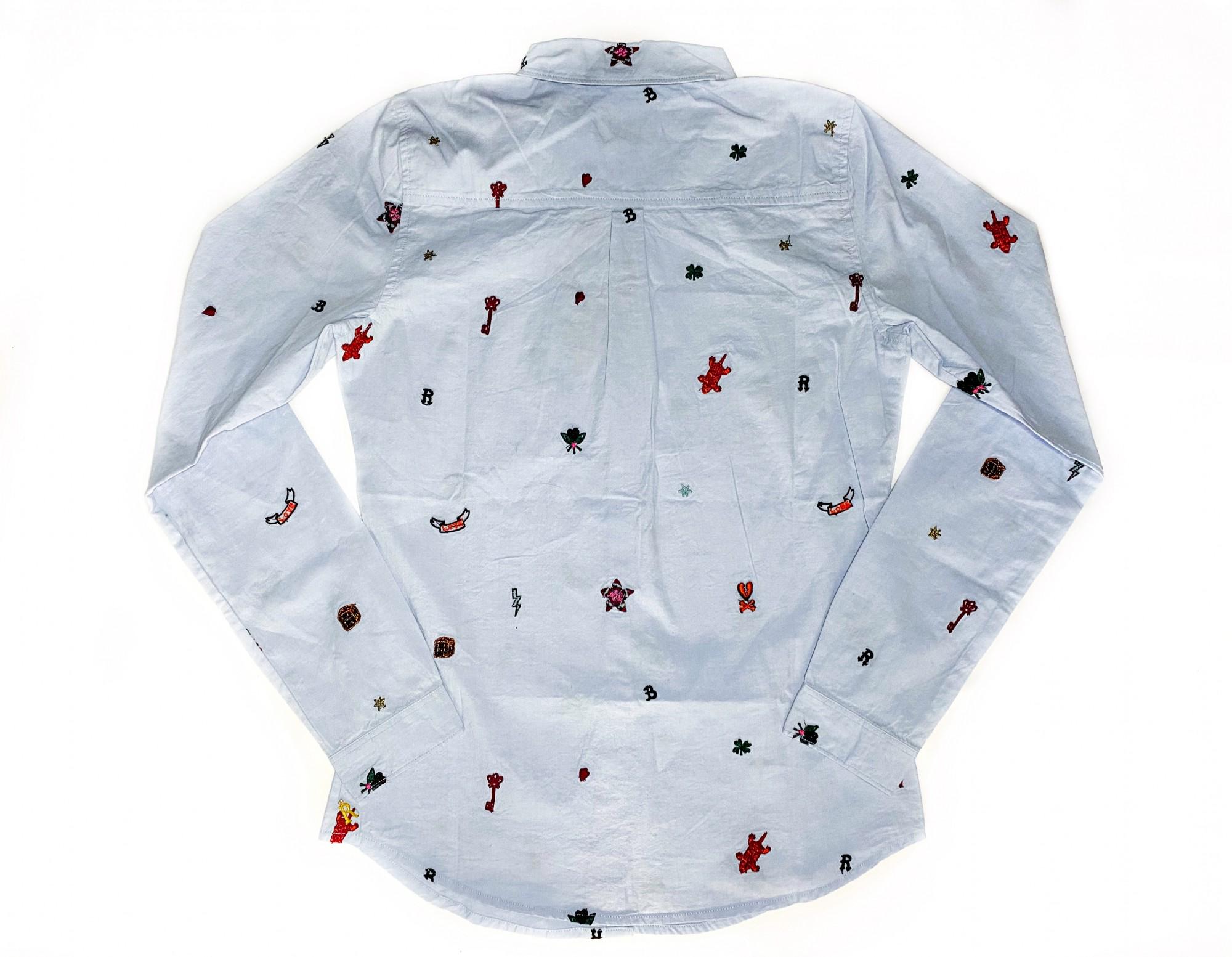 Рубашка детская R'BELLE Scotch & Soda 8/128 см Голубой - фото 2