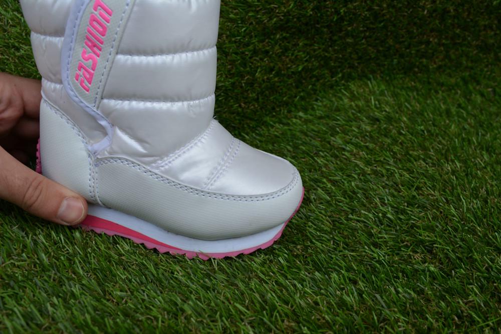 Сапоги зимние Jong Golf на овчине для девочки р. 26 Белый (11356464) - фото 2 Сапоги зимние Jong Golf на овчине для девочки р. 26 Белый (11356464) - фото 2