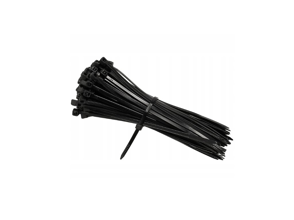 Хомут-стяжка кабельная нейлоновая FISCHER UBN 7,6x350 100 шт. Черный Хомут-стяжка кабельная нейлоновая FISCHER UBN 7,6x350 100 шт. Черный