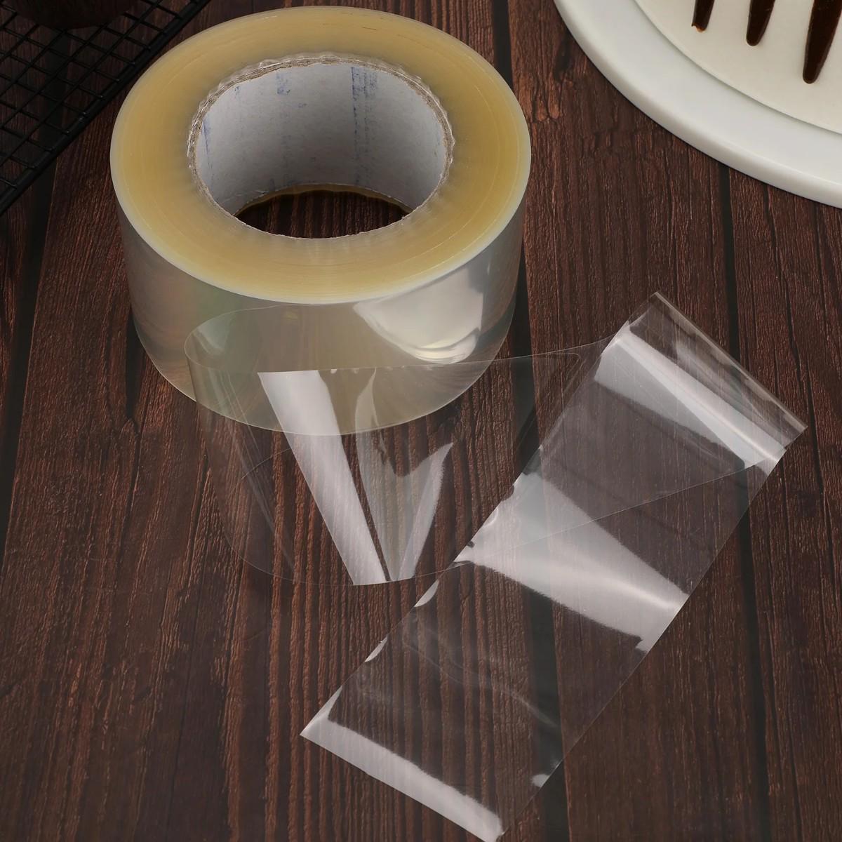 Лента бордюрная для кондитерских изделий Confectionery Tape ацетатная 10 см 40 м 0,125 мм - фото 9