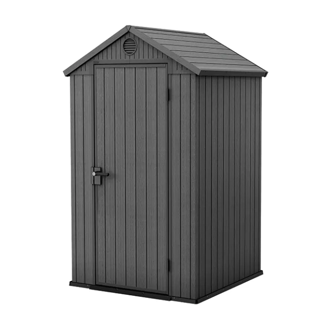 Будиночок садовий пластиковий Keter Darwin 118x117 см Сірий (259005)