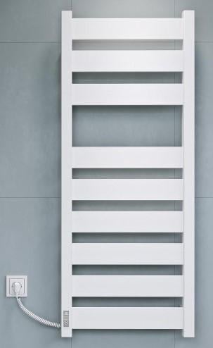 Полотенцесушитель электрический KOSSER EL Волс 800х500 мм Белый (KSR-ДВЛ01ELW)