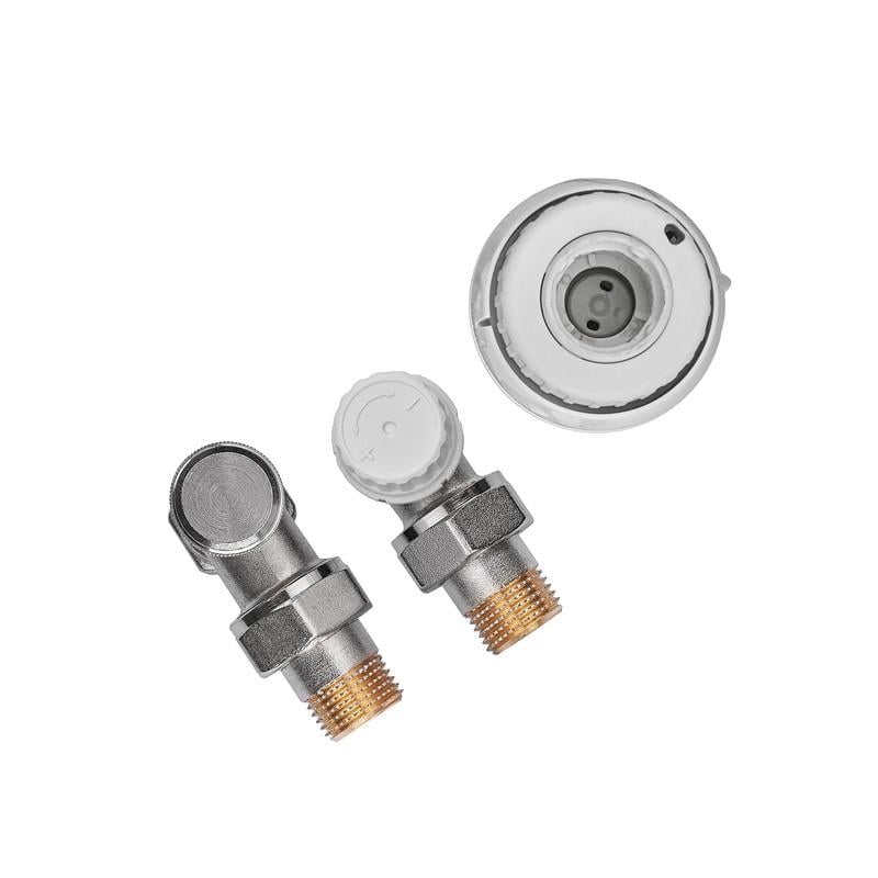 Комплект для підключення радіатора KOER SET-23 кутовий з термоголовкою клікове кріплення 1/2" (KR5284) - фото 4 Комплект для підключення радіатора KOER SET-23 кутовий з термоголовкою клікове кріплення 1/2" (KR5284) - фото 4