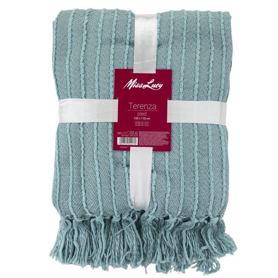 Плед Florina TERENZA 130X170CM полиэстр 8K2729 Зеленый (DR014168)