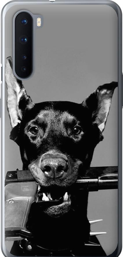 Чехол на OnePlus Nord Доберман (2745t-2046-42517)