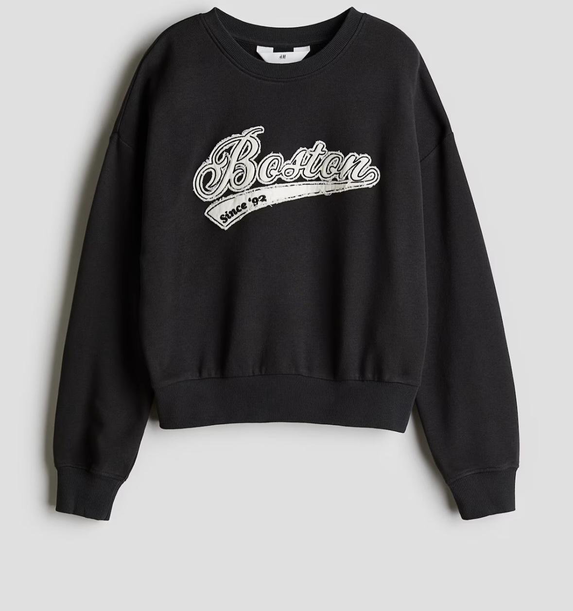 Свитшот детский H&M 134-140 см Черный (2241165)