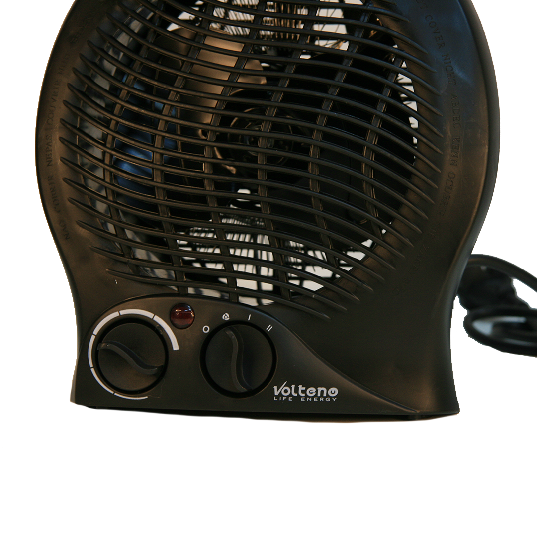 Тепловентилятор электрический Volteno с термостатом 2000 Вт Black - фото 4 Тепловентилятор электрический Volteno с термостатом 2000 Вт Black - фото 4