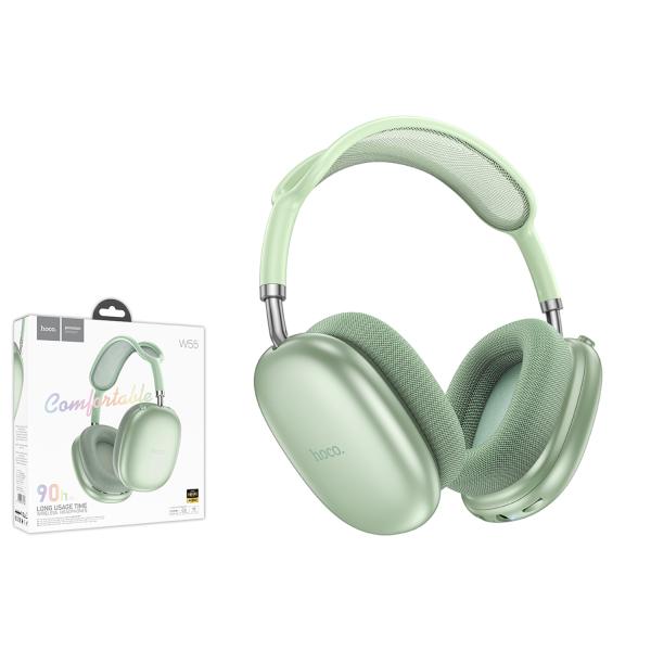 Навушники Hoco W55-4 Bluetooth з мікрофоном Зелений Навушники Hoco W55-4 Bluetooth з мікрофоном Зелений