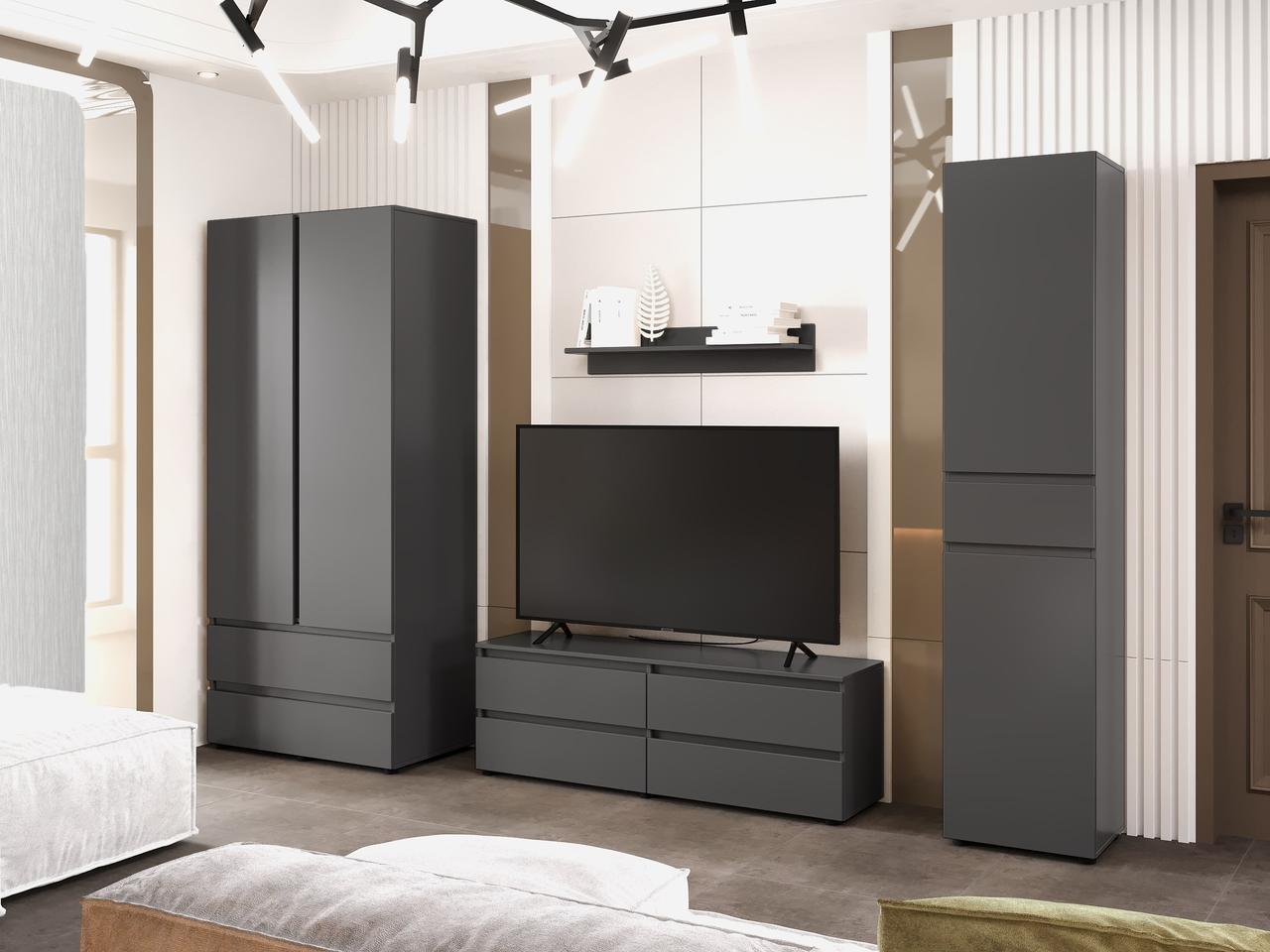 Вітальня Еверест Лайт-1 Графітовий (161401)