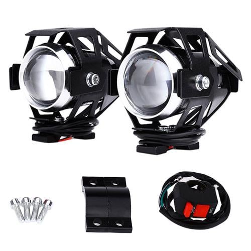 Фари прожектори для мотоцикла CREE U5 LED 12В Black (ec8e7181)