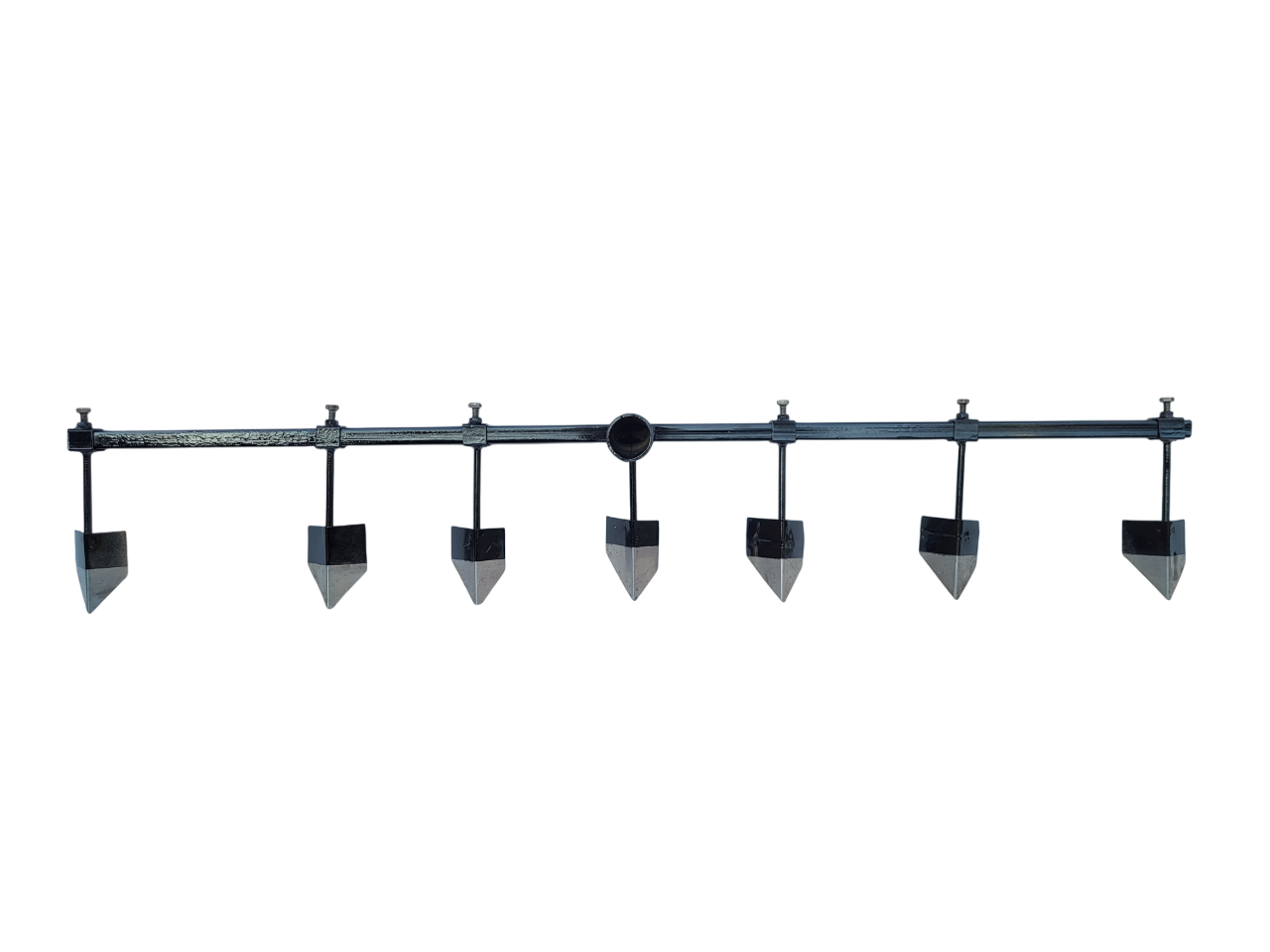 Маркер городній для розмітки грядок 7 зубчиків 140 см (140-7) Маркер городній для розмітки грядок 7 зубчиків 140 см (140-7)