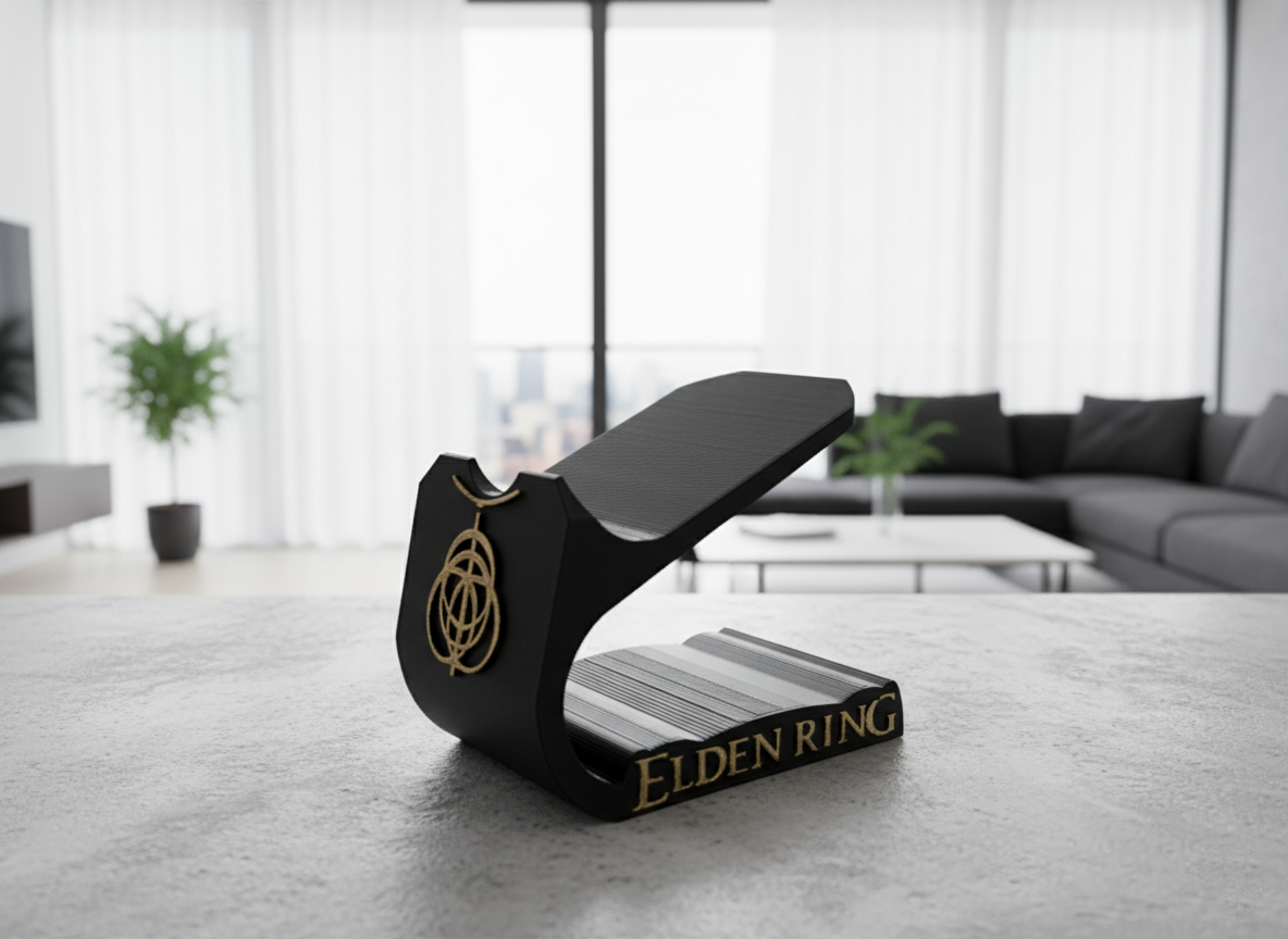 Подставка для геймпада PlayStation 3/PlayStation 4/PlayStation 5 с логотипом Elden Ring (0074)