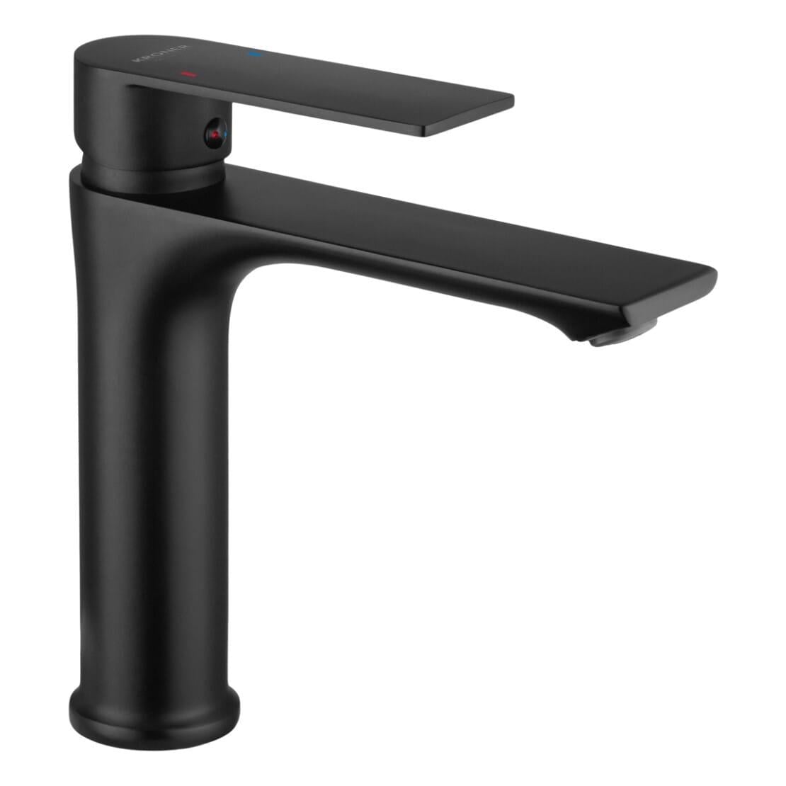 Змішувач для раковини Kroner KRP Jena SCH010 одноважільний Чорний матовий (CV035594)