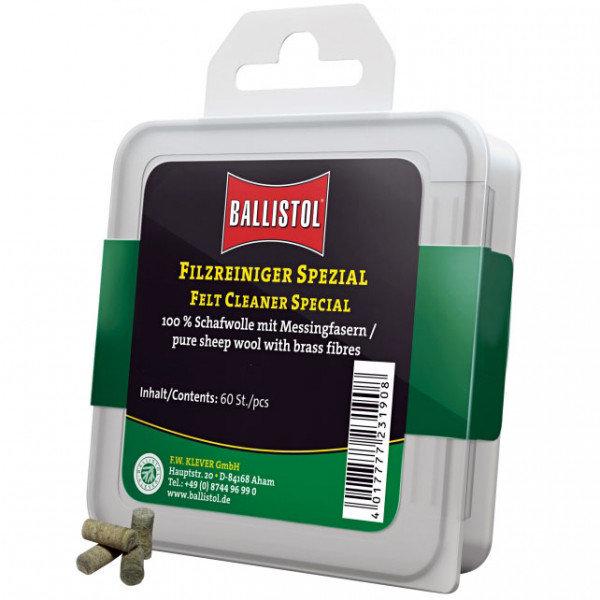 Патч для чистки Ballistol войлочный специальный калибр 7 мм (.284) 60шт/уп (23204) - фото 